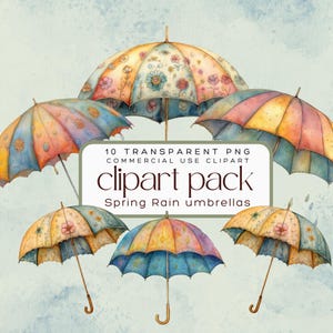 Pastel Rainy Day Clipart, Unique Rain PNG, Rainfall Png, Rainboots Umbrellas Rain Drops Graphic Files, Weather Clipart