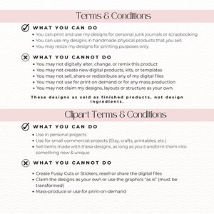 a list of terms and conditions for a graphic design service, including what the client can and cannot do. The text is written in a clear and concise manner, without any redundancy or vague wording.