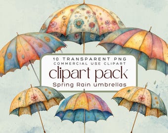 Pastel Rainy Day Clipart, Unique Rain PNG, Rainfall Png, Rainboots Umbrellas Rain Drops Graphic Files, Weather Clipart