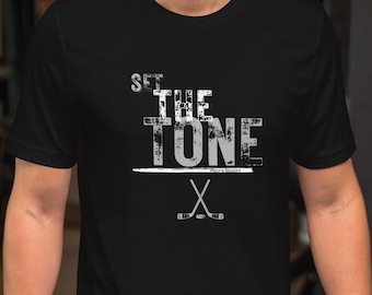 Hockey Team Gift Shirt | Set the Tone Tee | Hockey Player Apparel