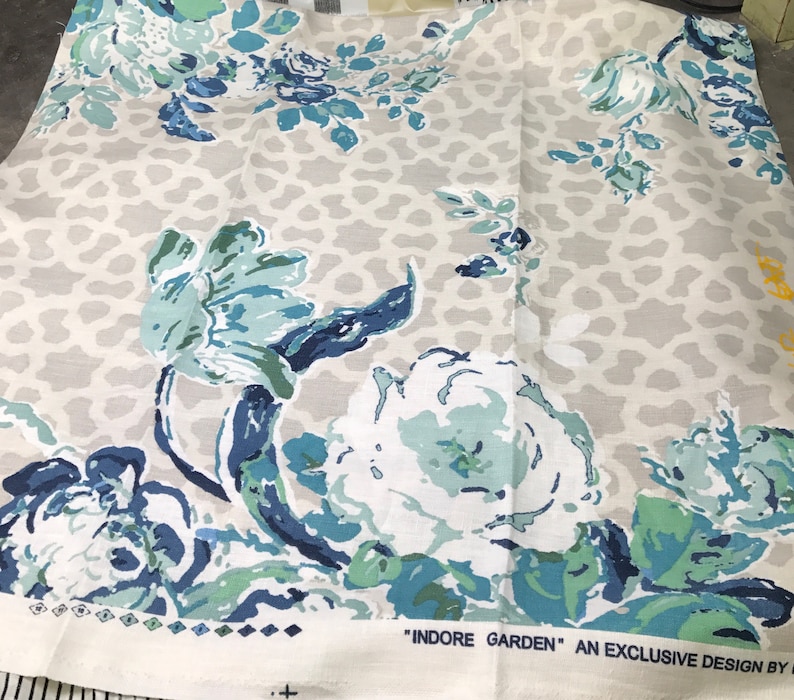Printed Linen Fabric 1 piece only