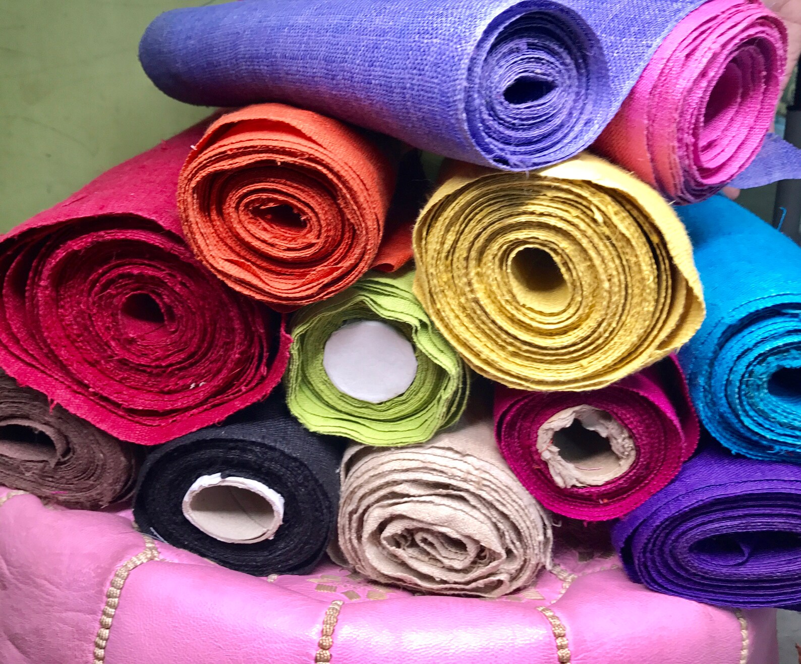 Hemp Fabric by Meter Etsy