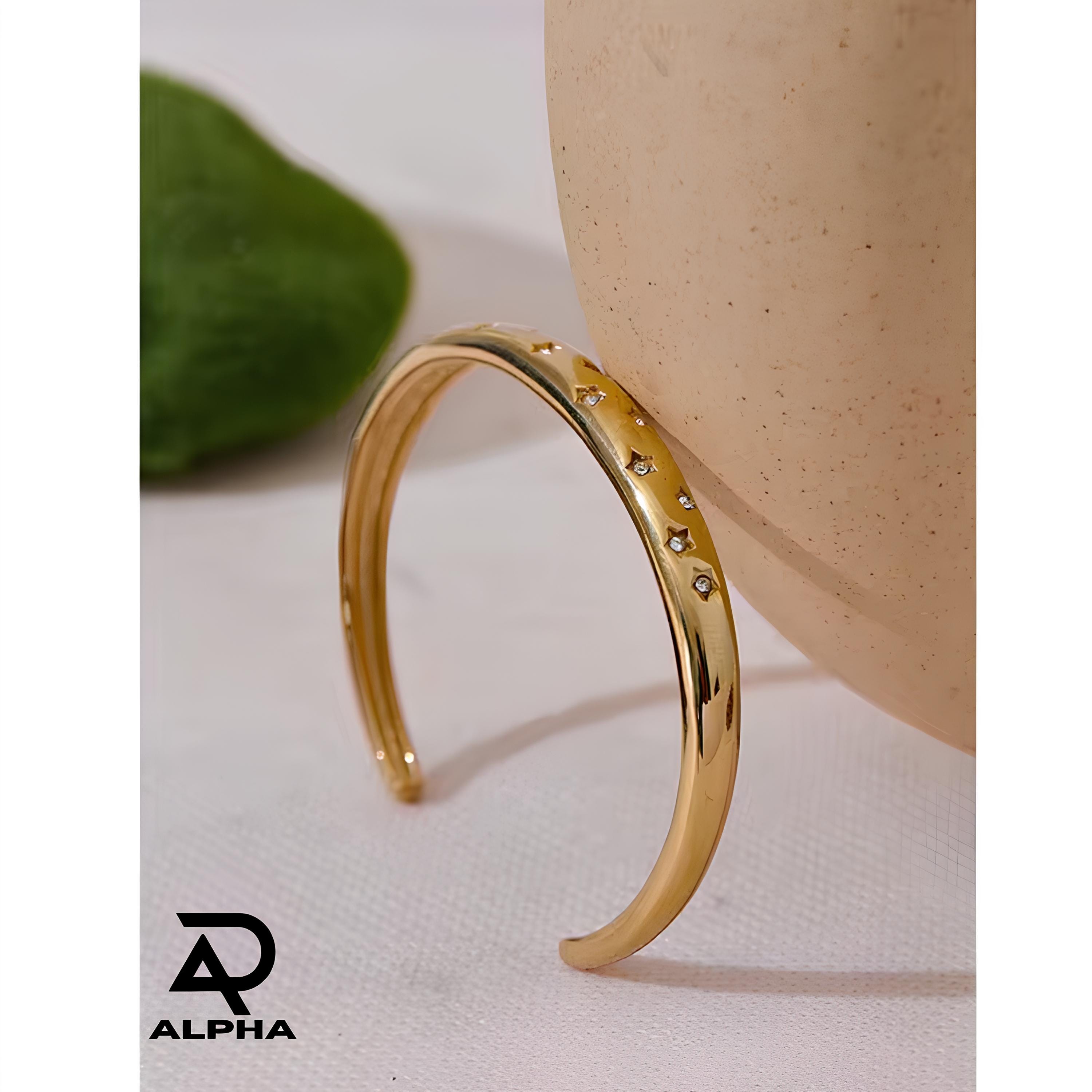 Open star bangle - Etsy 日本 Open star bangle - Etsy 日本