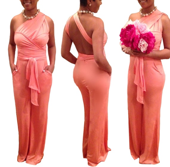 convertible bridesmaid jumpsuit