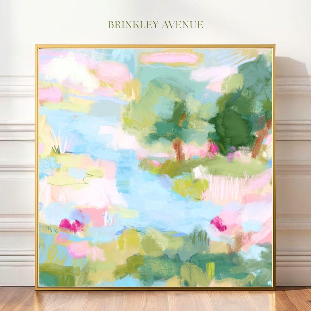 GOLD FRAMED CANVAS (24X24)