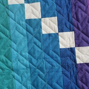 Rainbow Jelly Roll Quilt Pattern- Easy - Etsy