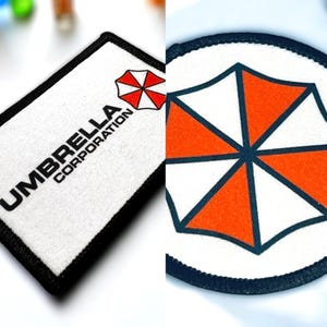 Opstrijkpatches van Umbrella Corporation
