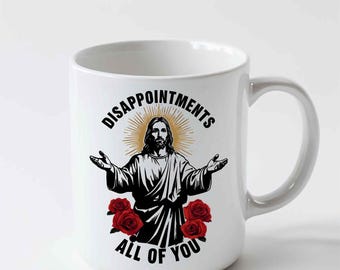 Taza de Jesús decepcionado