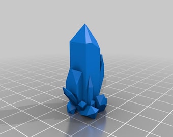 Crystal cluster / Soul Gem STL for 3D Printing