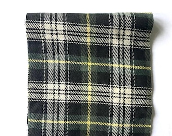 Tartan Repair Material (Barbour Border Pattern) 12 X 25cm