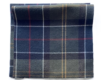 Tartan Repair Material (Barbour Classic Pattern) 12 X 25cm