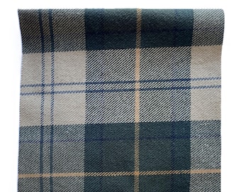 Tartan Repair Material (Barbour Ancient Pattern) 12 X 25cm