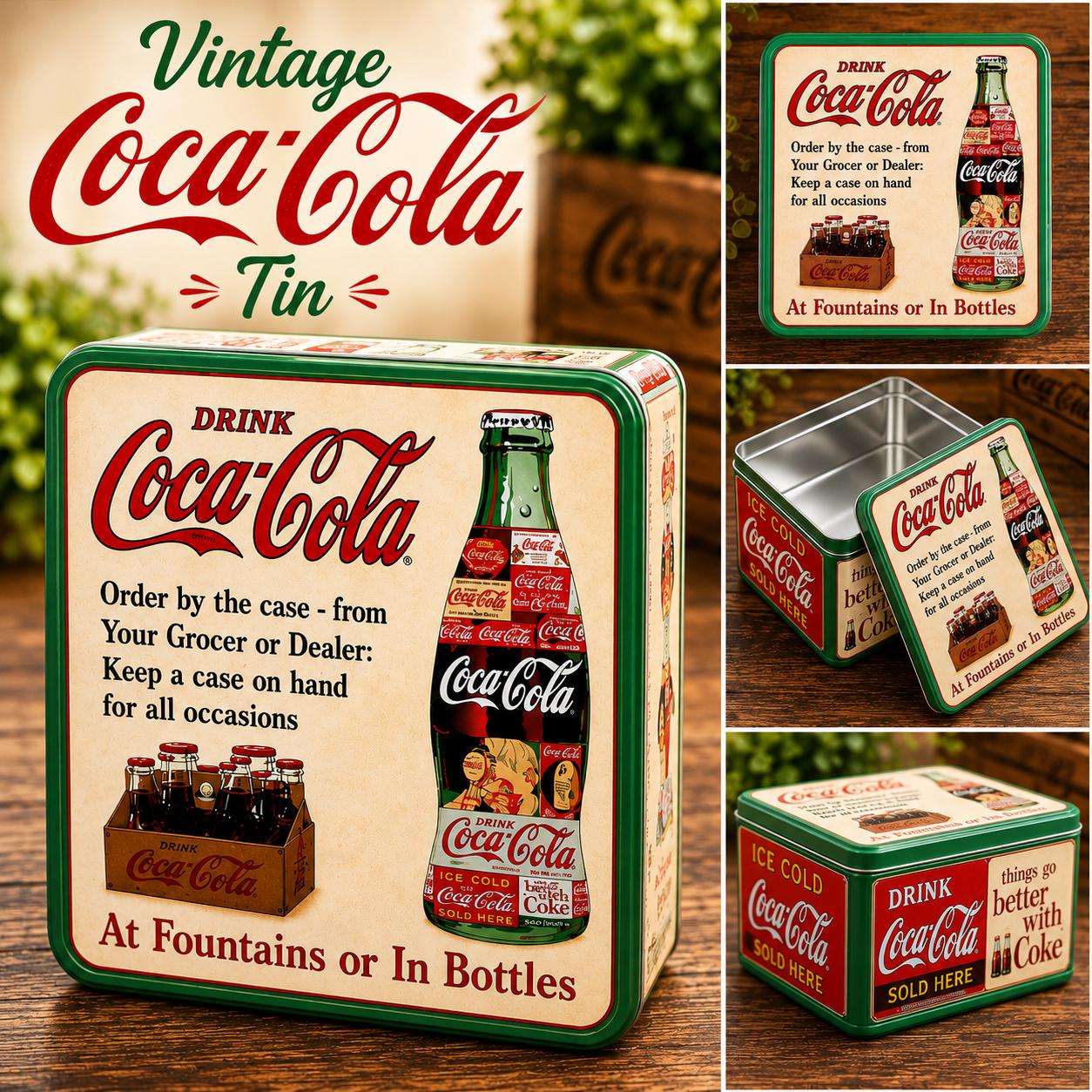 Coca-Cola リサイクルボックス 2個セット　おまけ付き Coca-Cola リサイクルボックス 2個セット おまけ付き Coca-Cola