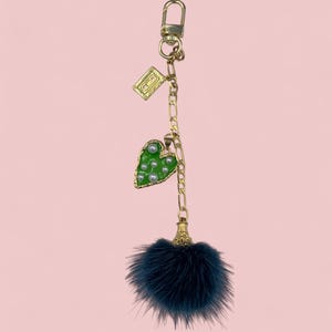 Bag Charm with 18k Gold Purse Charm Boho Bag Charms Luxury Key Charm Unique Handbag Charm Trendy Gift for 50th Birthday, Gift for Gen X