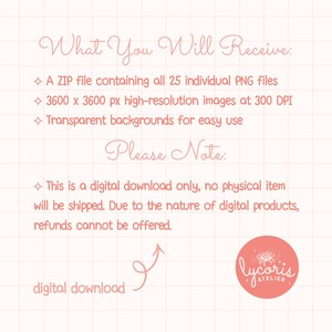 Supernatural Romance Clipart PNG, Vampire Romance & Werewolf Bookish Bundle, Paranormal Romance Graphics, BookTok Reader Aesthetic