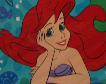 Vintage Disney's Little Mermaid Ariel Birthday Party Invitations