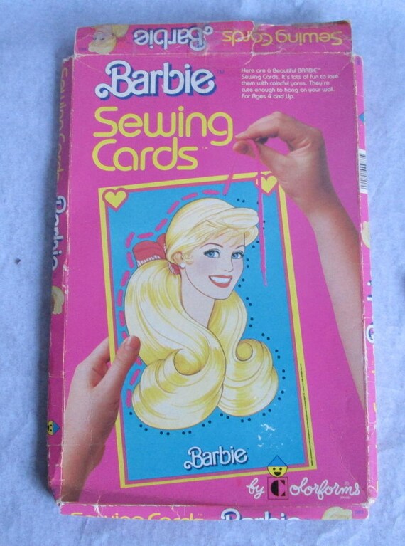 barbie colorforms vintage