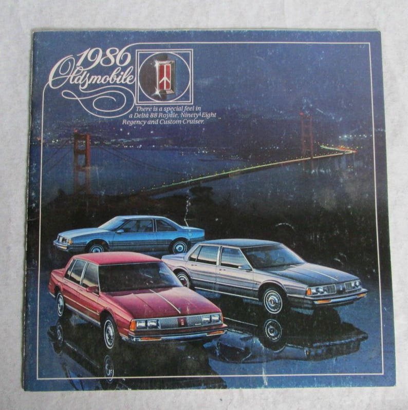 CALAIS,FIRENZA,CRUISER,GT,ES, 1985 OLDSMOBILE Brochure Catalog
