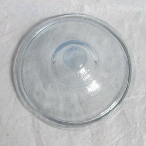Vintage Fire King Sapphire Blue Casserole Lid with Knob Lid only