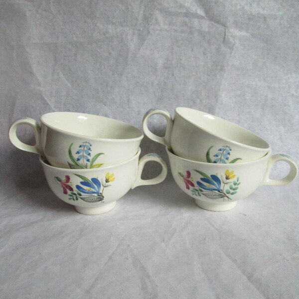 Vintage Hallcraft Hall Eva Zeisel Bouquet Cups 4