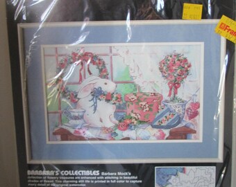 Vintage Dimensions No Count Cross Stitch Barbara's Collectibles 1989