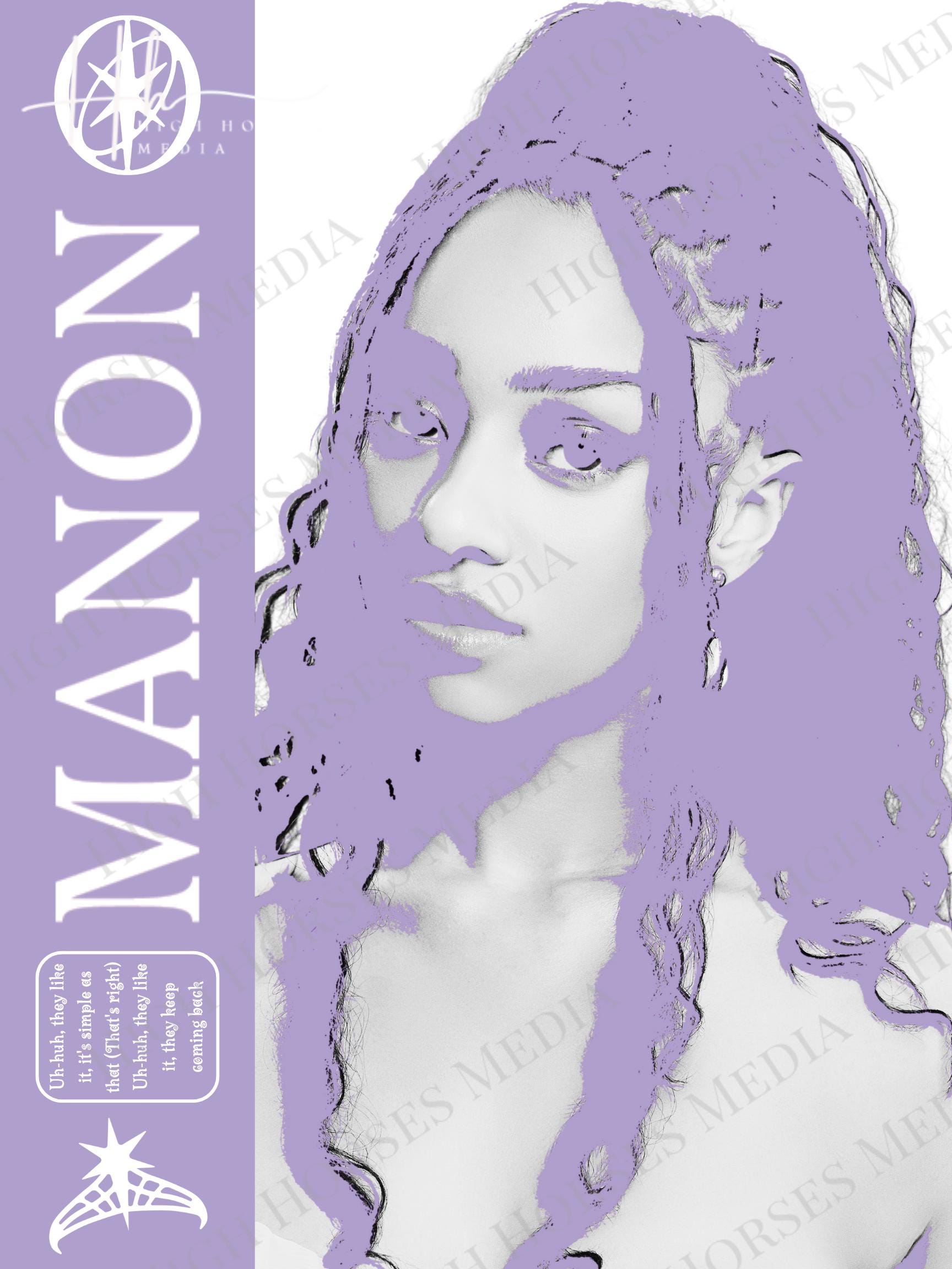 KATSEYE Member Posters: 6-Pack Collection – Manon, Lara, Sophia, Megan, Yoonchae, Daniela Digital Art