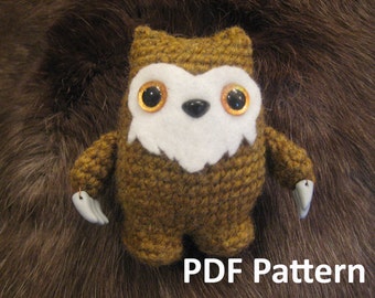 Owl Bear Crochet Amigurumi Pattern