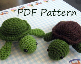 Turt the Turtle amigurumi-haakpatroon pdf
