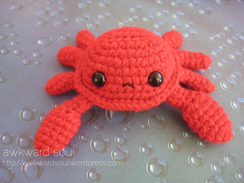 Crab Amigurumi Crochet Pattern PDF image 2