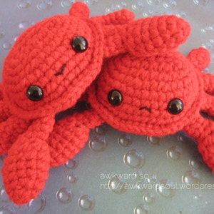 Crab Amigurumi Crochet Pattern PDF image 3