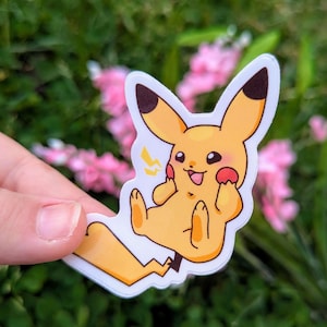 Pikachu Vinyl Sticker