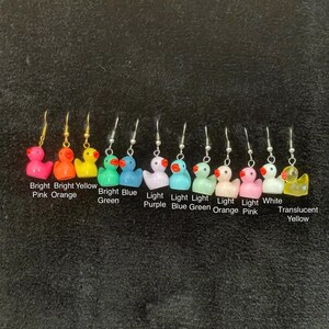 Mini Duck Earrings