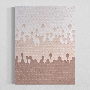 Textured abstract painting | Beige wall art | Modern handmade artwork | Modern 3D wall decor | Arches design art | Original painting