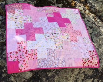 Plus One Baby Quilt Pattern: Easy Beginner Sewing (PDF Download)