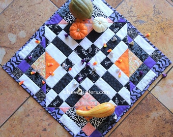 Diamond Drama Table Topper Quilt Pattern - Instant PDF Download
