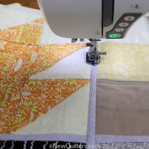 Maple Leaf Nine Patch Quilt-as-You-Go Pattern PDF Download image 9
