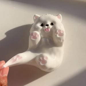 Cute Pink Dog, Handmade, Taba Squishy, Squishy,  Toy, Cute, Soft, Stress Relief, Silicone, Gift, NOT TPR