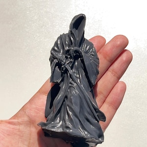 Halloween Death-God Taba Squishy, Sword, Handmade, Soft, Food-Safe Silicone, Stress Relief Toy, Birthday