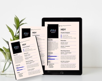 Editable CV Job template, Job CV, CV template, Resume Template, Resume