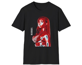 Sultry Olandria Graphic Tee T-Shirt | Vintage Band Art, Retro Fantasy
