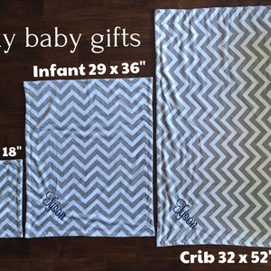 Personalized Navy Minky Dot, Baby Boy Gift, Baby Shower Gifts, Paired With Silver Swirl Minky or You Choose Coordinating Secondary Color 画像 4