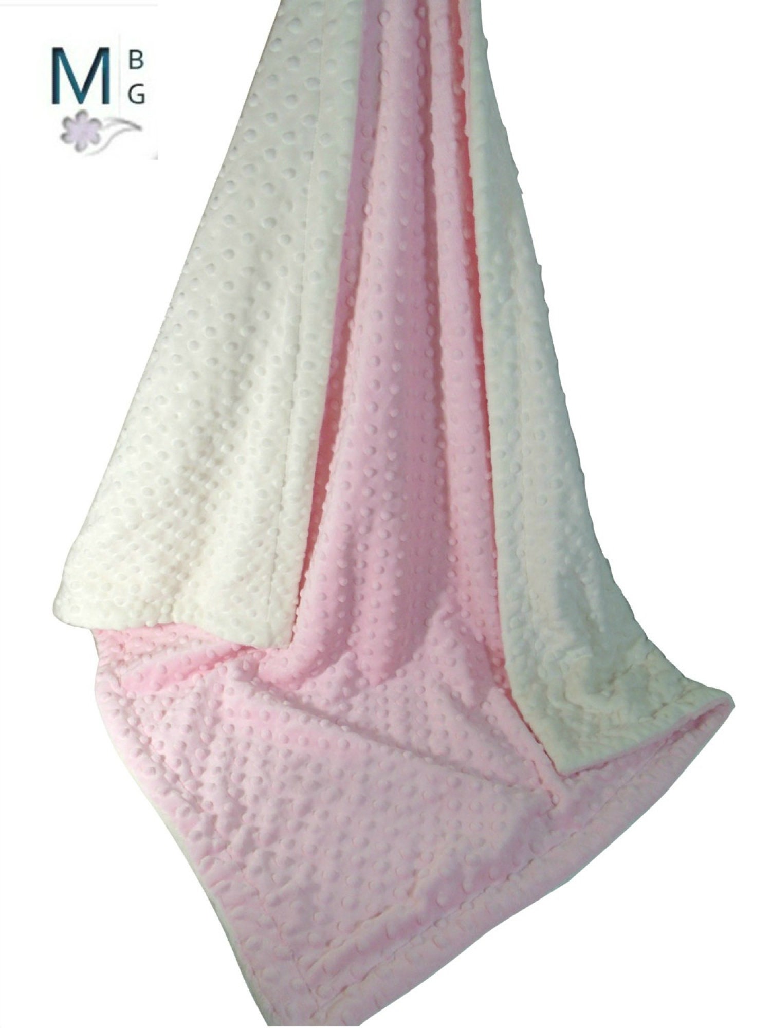 pink minky blanket