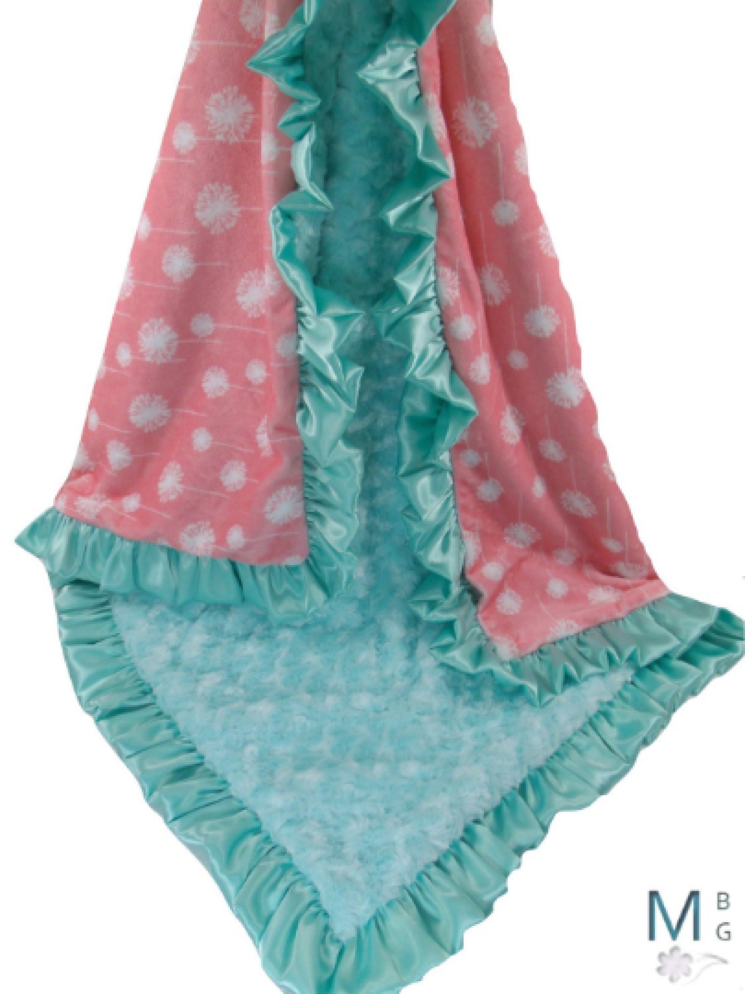 dandelion baby blanket