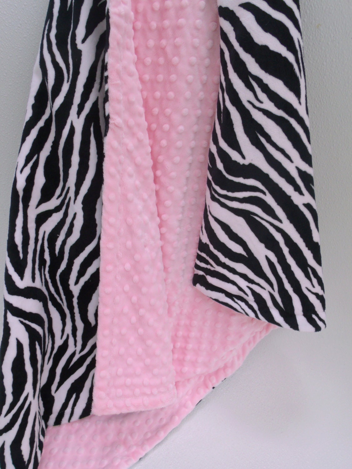 Zebra Print Baby Blanket 2025
