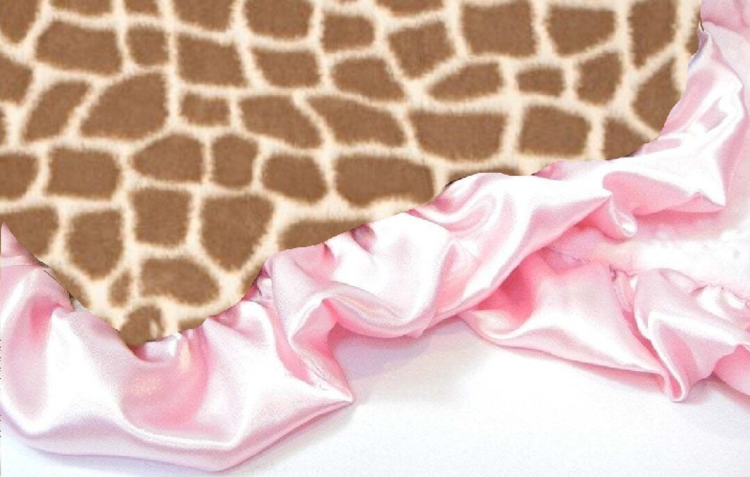 Pink giraffe blanket hotsell