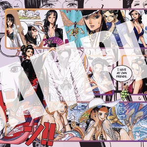 One Piece TKG Krabbeldecke 60x30 cm Motiv Niko Robin Manga