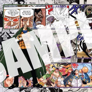 One Piece TCS Spieldecke im 60x38cm Stickmuster Krokodil