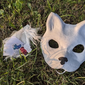 Felted Therian Mask Kit (Feline)