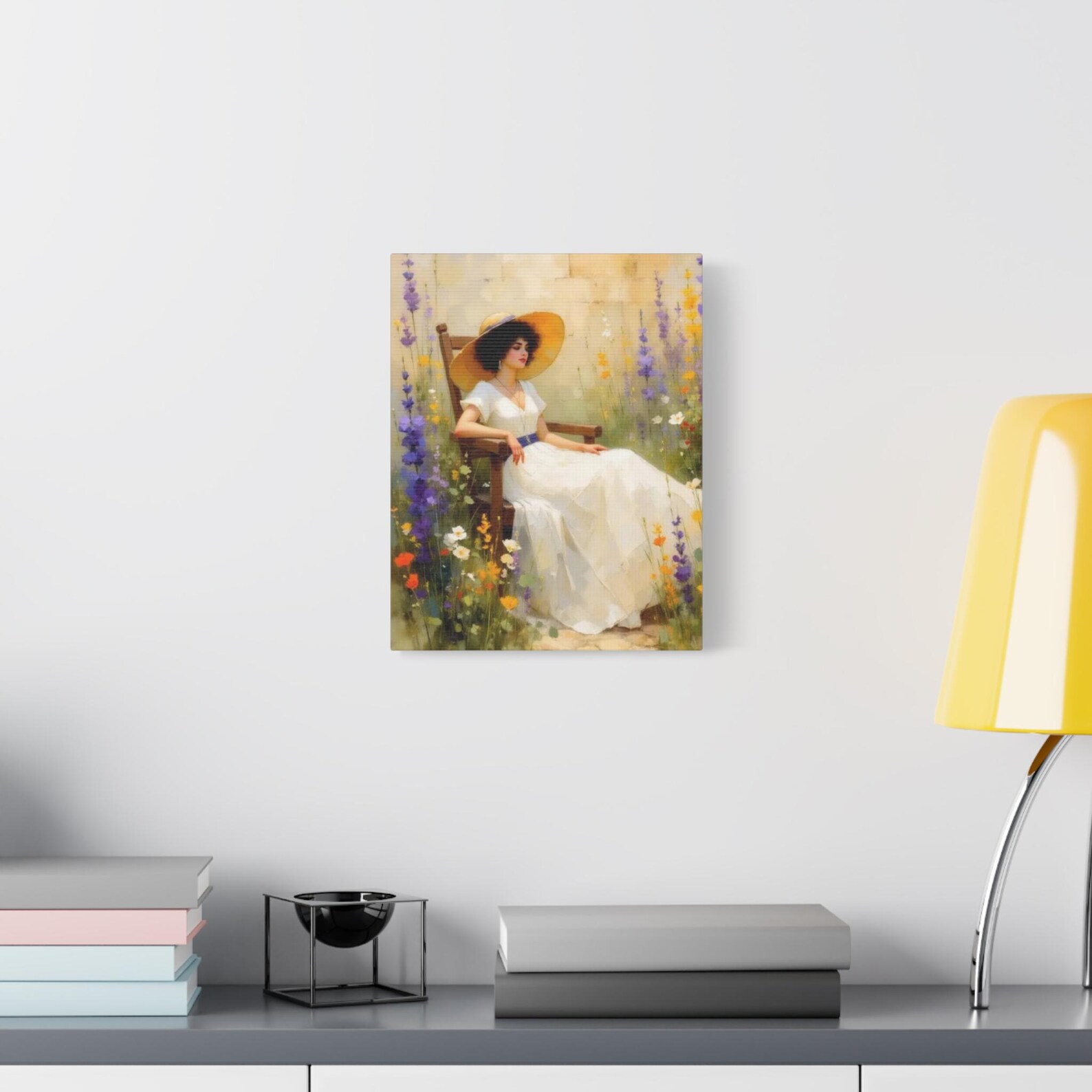 Lady of the Garden Art Print main image 1