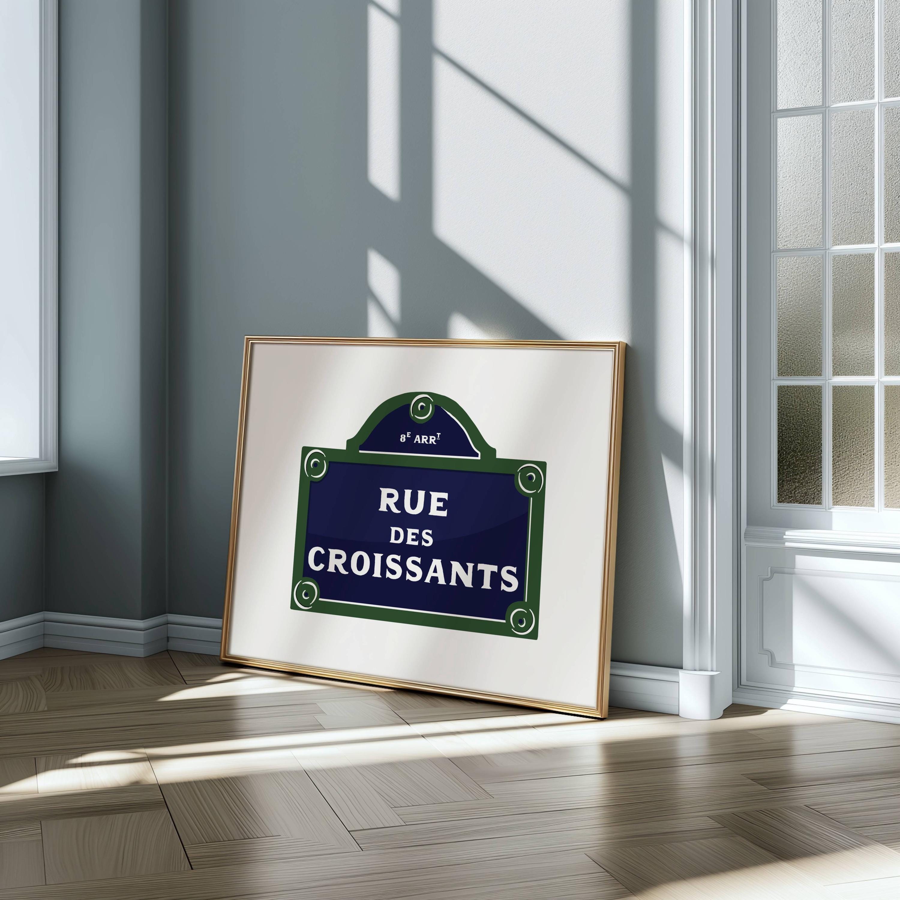 Paris street sign - Etsy 日本
